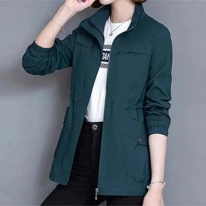 Catherine | Women’s Lightweight Waterproof Trench Coat - Image 6