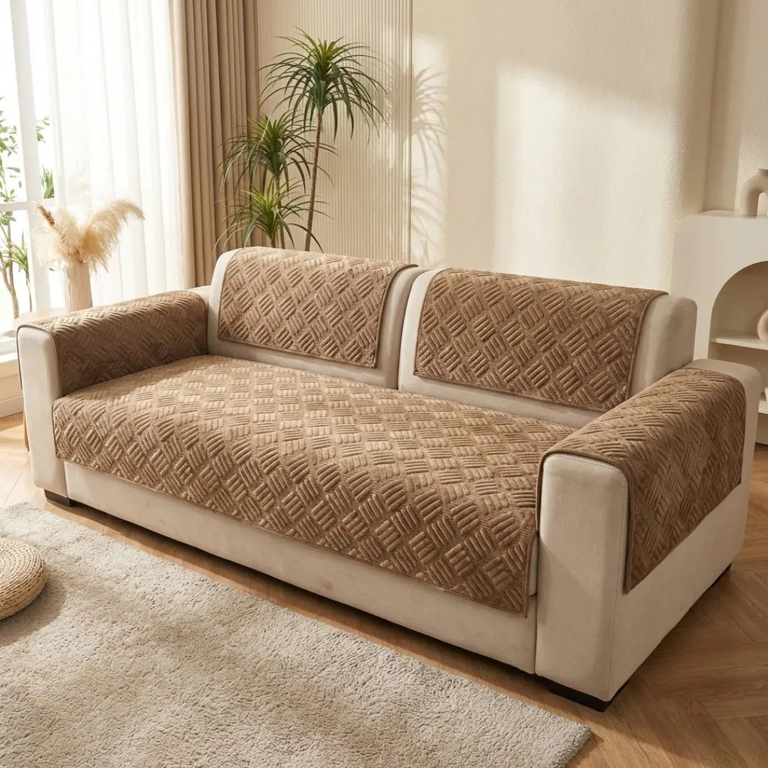 A&L Sofa °21 Plush Sofa cover - Non Slip Settee Covers