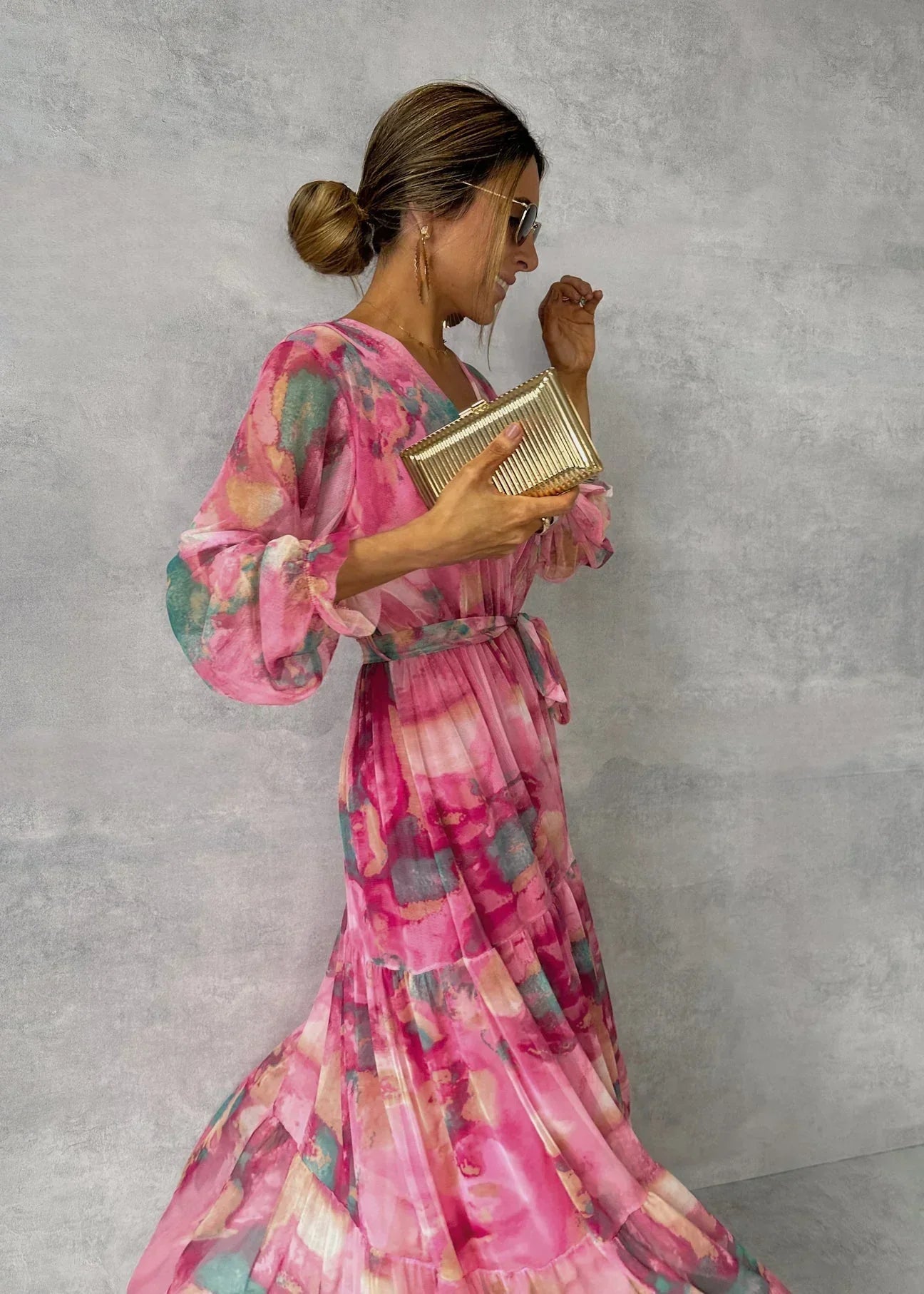 Naomi  - Elegant Maxi Long Dress