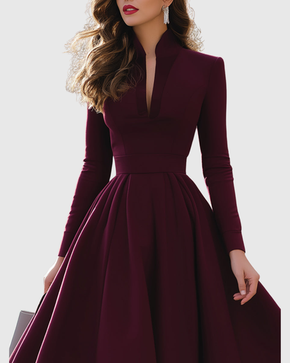 Abito midi Donna | Vita sottile & gonna svasata