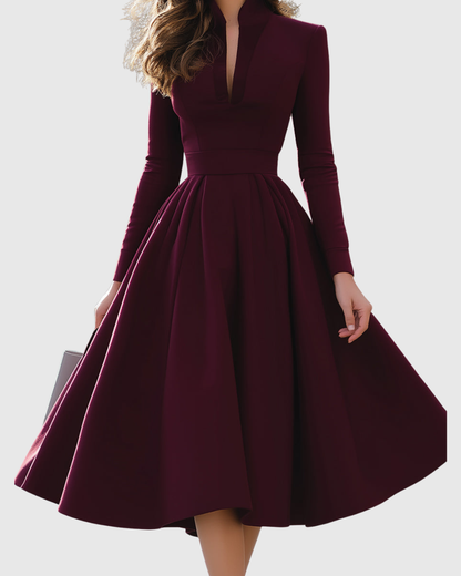 Abito midi Donna | Vita sottile & gonna svasata