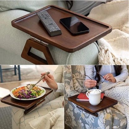 Armlænsbord til sofa i bambus