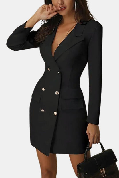 Ada - Double-Breasted Tailored Fit - Blazer Dress