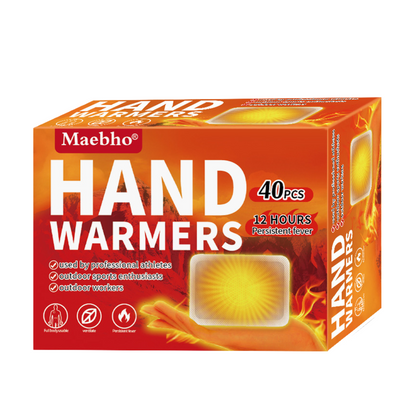 Thermopad Handwärmer – 12 Stunden Wärme – Ideal für Winter und Outdoor - 40 Stück