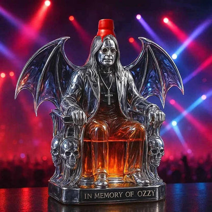 Bouteille de Whisky "En l'honneur d'Ozzy "