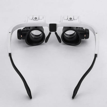 Adjustable LED Magnifying Glasses - 8x, 15x, 23x Magnification