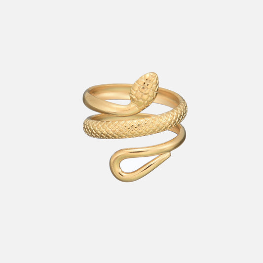 Adjustable Snake Ring - Unique Design, Hypoallergenic & Waterproof