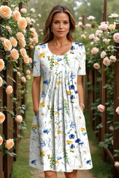 Agnes | Elegant blomsterkjole