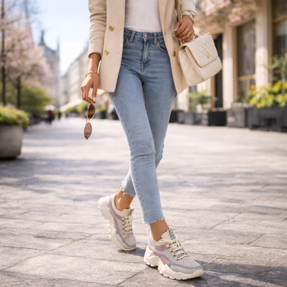AIRSYNQ™ - FANTASTISKE DAMESNEAKERS TIL HELE DAGEN KOMFORT