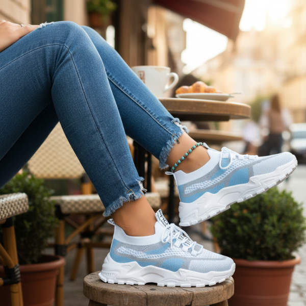 AIRSYNQ™ - FANTASTISKE DAMESNEAKERS TIL HELE DAGEN KOMFORT