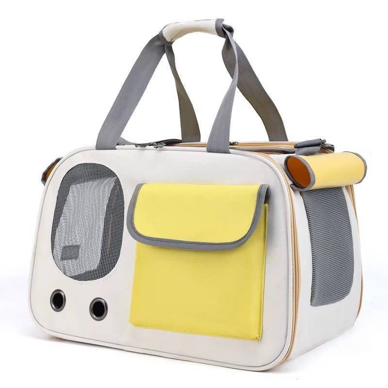 Airline Approved Pet Carrier for Cats and Small Dogs – Comfortable, Spacious, and Breathable Design with Adjustable Shoulder Strap 7