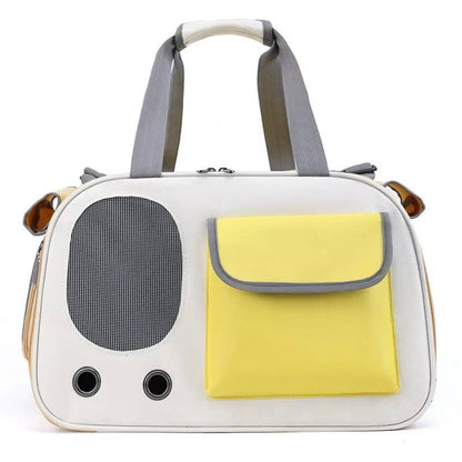Airline Approved Pet Carrier for Cats and Small Dogs – Comfortable, Spacious, and Breathable Design with Adjustable Shoulder Strap 8