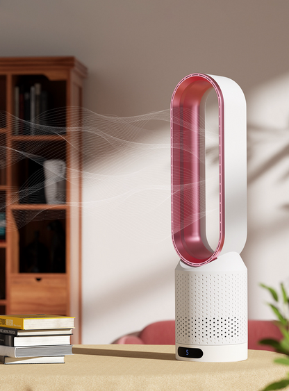 3-in-1 Luftkøler med Luftrenser | Oscillation & LED Touch Control