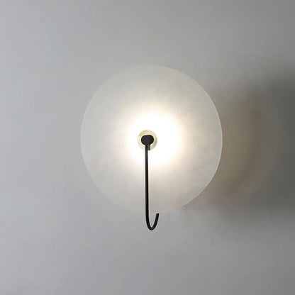 Albaster Steen Led Wandlamp