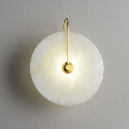 Albaster Steen Led Wandlamp