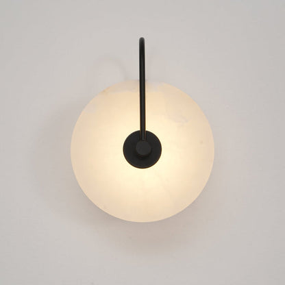 Albaster Steen Led Wandlamp