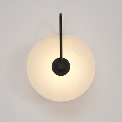 Albaster Steen Led Wandlamp