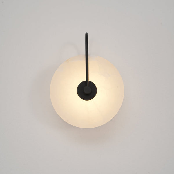 Albaster Steen Led Wandlamp