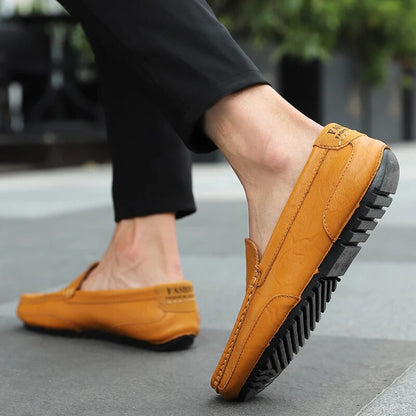 Alexander - Elegante & Atmungsaktive Loafers Aus Leder