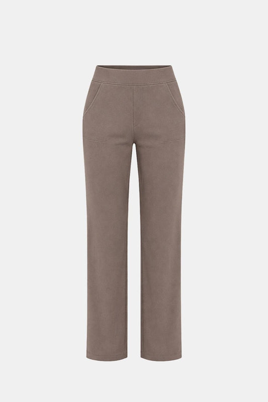 Alianna – High-Waist Stretch Pants with Flattering Straight-Leg Fit
