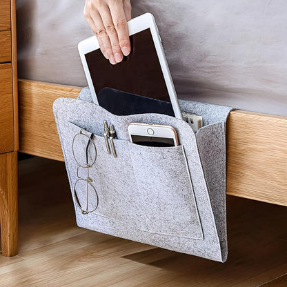 All-in-One Nachttisch-Organizer Grau – Ordnung Für Ihr Schlafzimmer 7