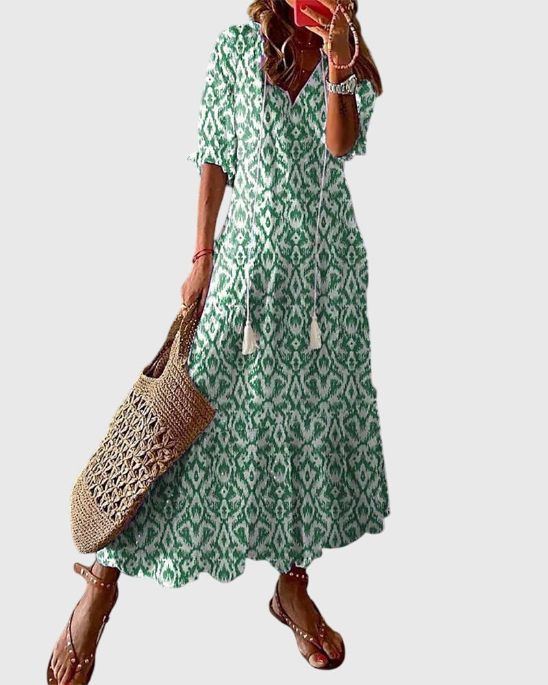 Amalia | Boho-Vintage-Sommerkleid 1