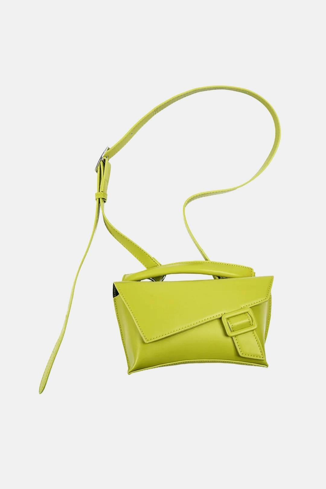 Anahi – Sculpted Buckle-Detail Tote Bag