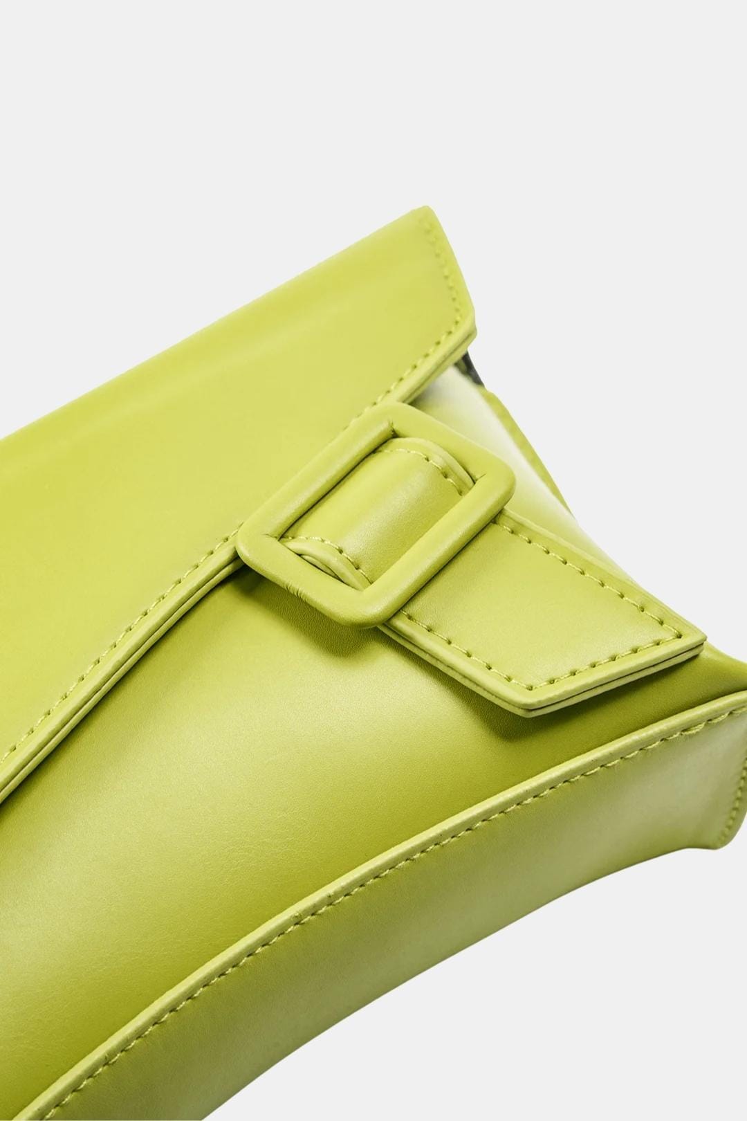 Anahi – Sculpted Buckle-Detail Tote Bag