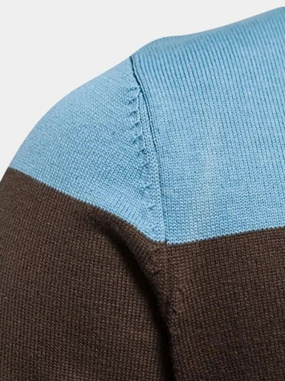 Anders™ | Strikcardigan med Lynlås