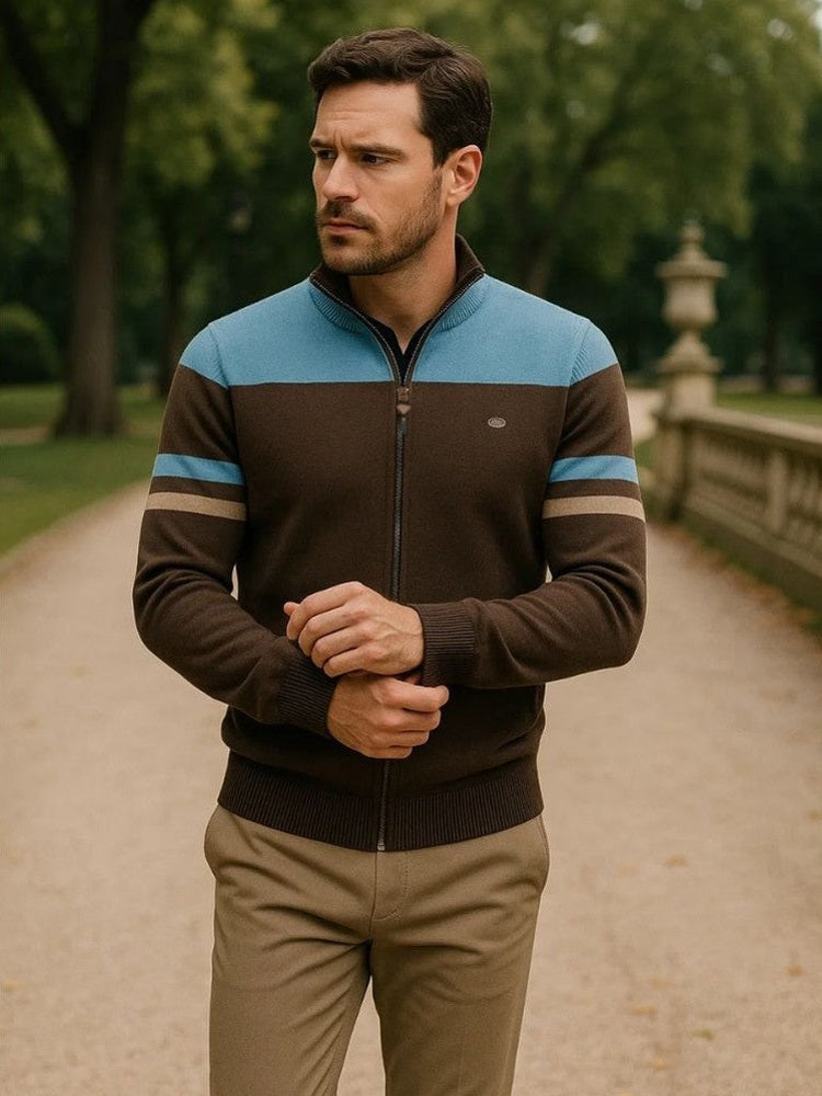 Miroslav | Pletený cardigan se zipem