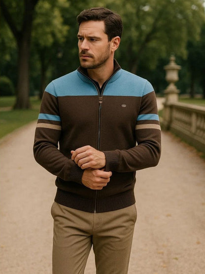 Miroslav | Pletený cardigan se zipem