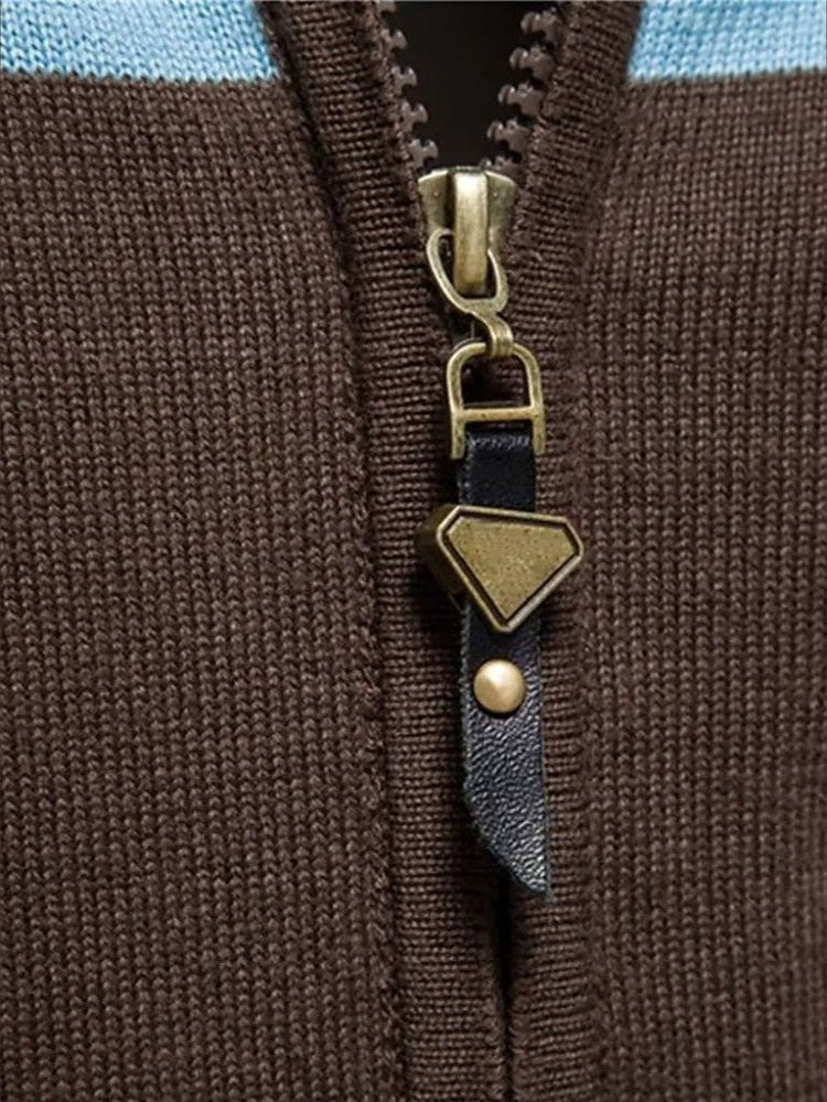 Miroslav | Pletený cardigan se zipem