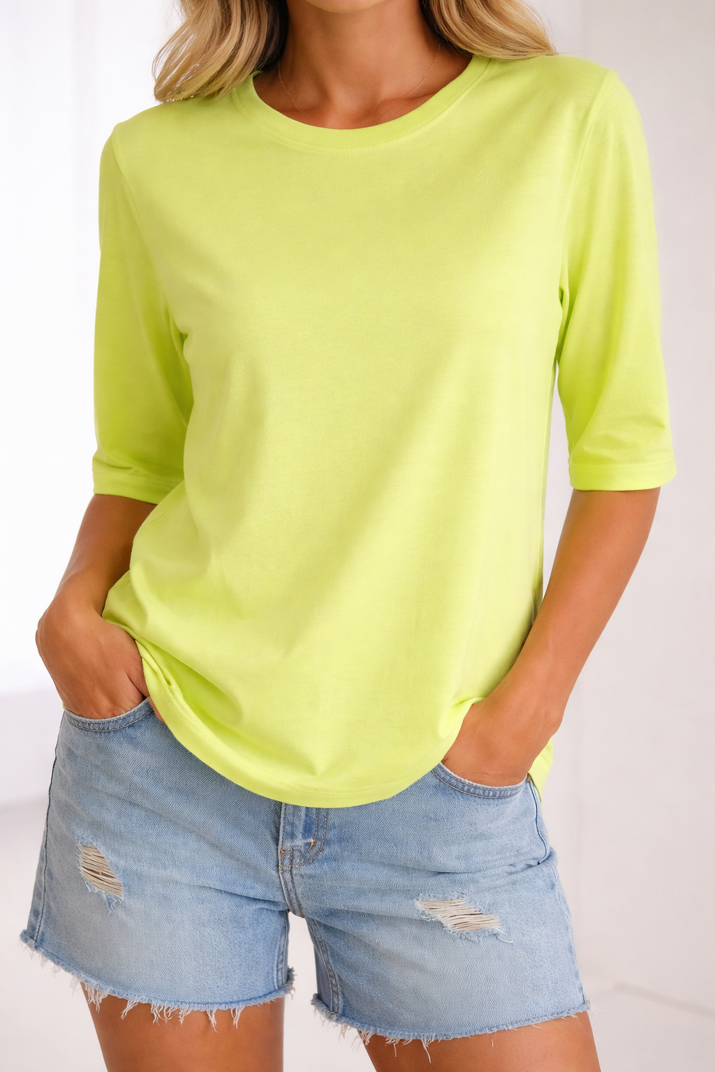 Aneta | Loose Half Sleeve Tee