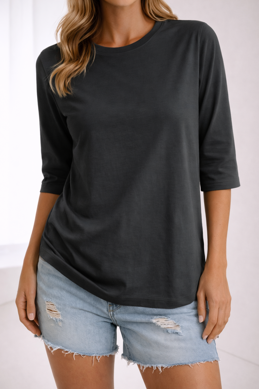 Aneta | Loose Half Sleeve Tee