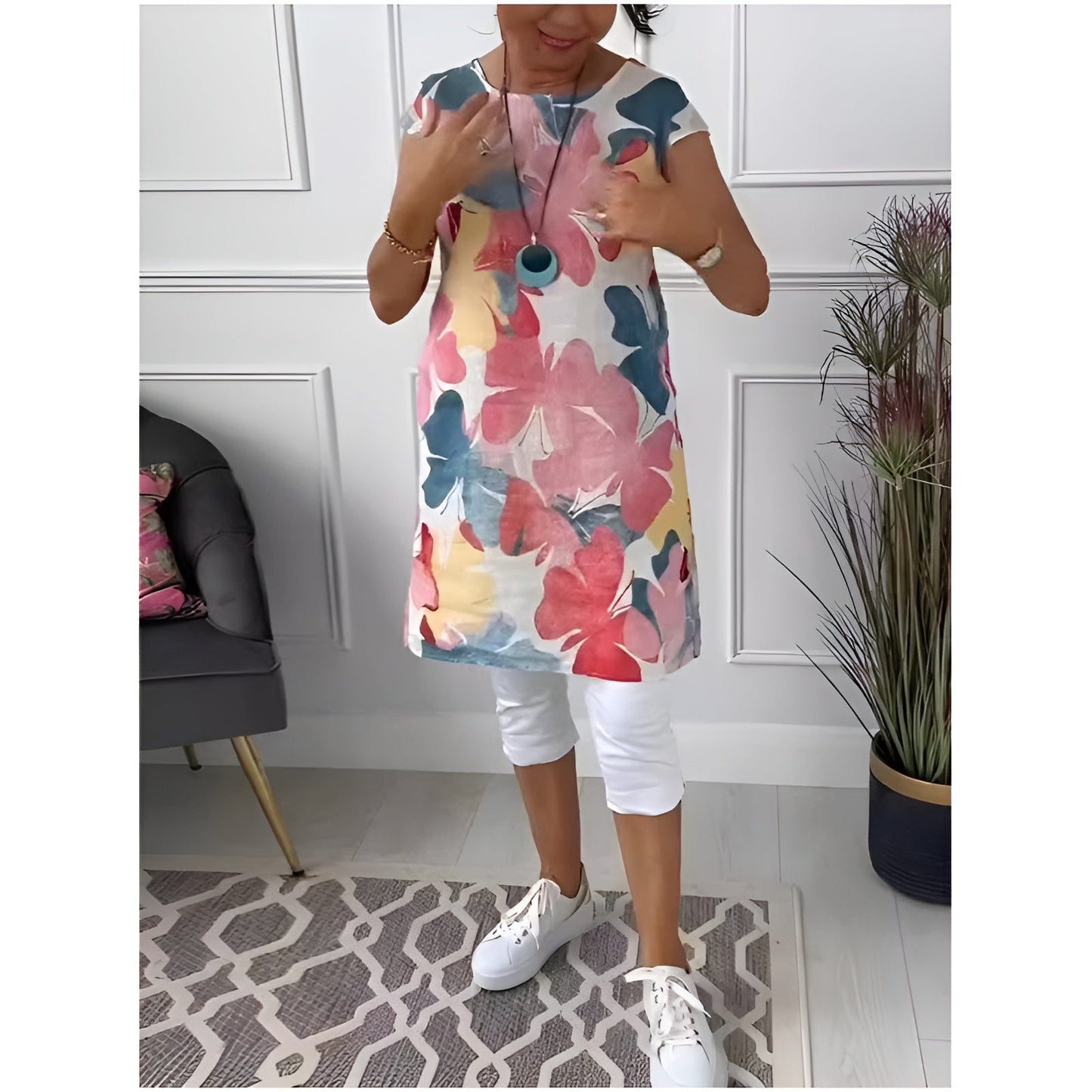 Tonya – Elegancka Sukienka Koszulowa