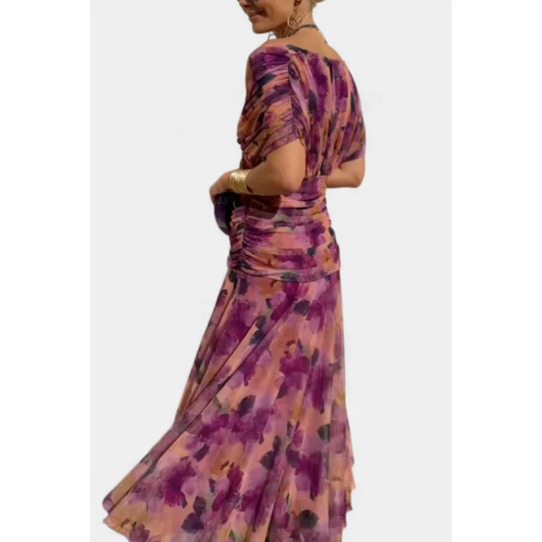 Annemarie | Damen Maxikleid Sommer leicht vielseitig