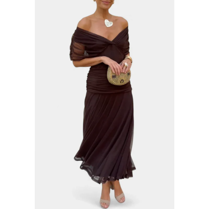 Annemarie | Damen Maxikleid Sommer leicht vielseitig