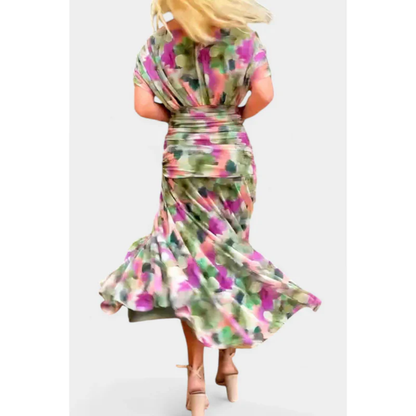 Annemarie | Damen Maxikleid Sommer leicht vielseitig