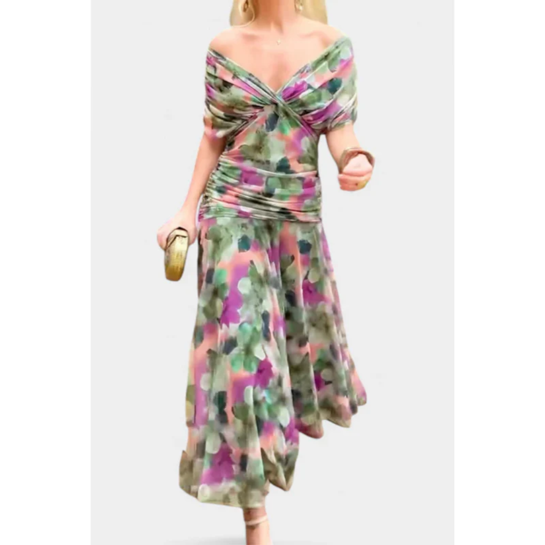 Annemarie | Damen Maxikleid Sommer leicht vielseitig
