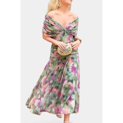 Annemarie | Damen Maxikleid Sommer leicht vielseitig