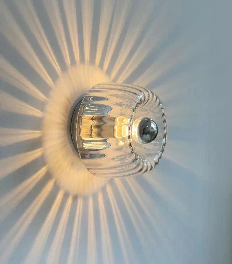 Minimalistische Glazen Wandlamp – Warm Sfeerlicht voor Woonkamer & Hal | Restfield