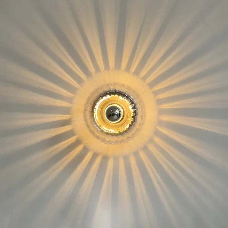 Minimalistische Glazen Wandlamp – Warm Sfeerlicht voor Woonkamer & Hal | Restfield