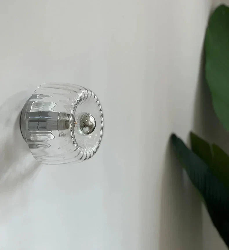 Minimalistische Glazen Wandlamp – Warm Sfeerlicht voor Woonkamer & Hal | Restfield