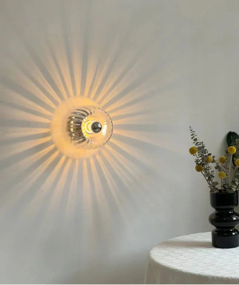 Minimalistische Glazen Wandlamp – Warm Sfeerlicht voor Woonkamer & Hal | Restfield
