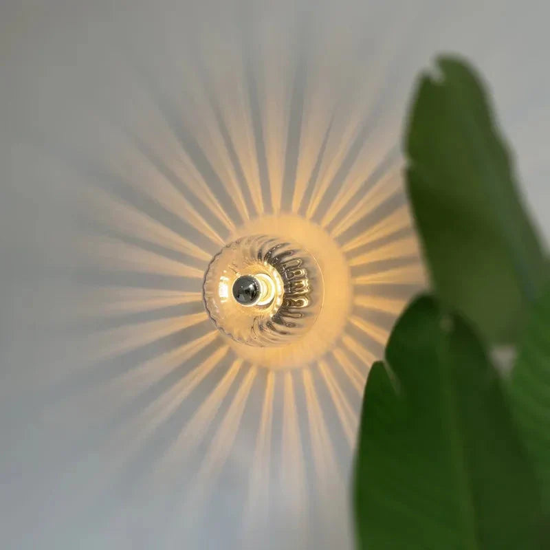 Minimalistische Glazen Wandlamp – Warm Sfeerlicht voor Woonkamer & Hal | Restfield