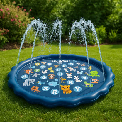 Playbino SpetterMat - Magische waterfontein en watermat
