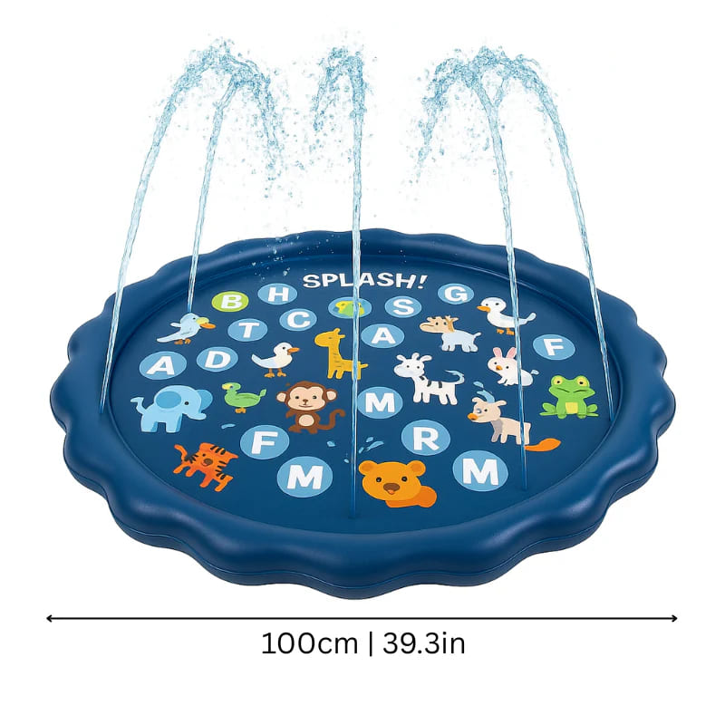Playbino SpetterMat - Magische waterfontein en watermat