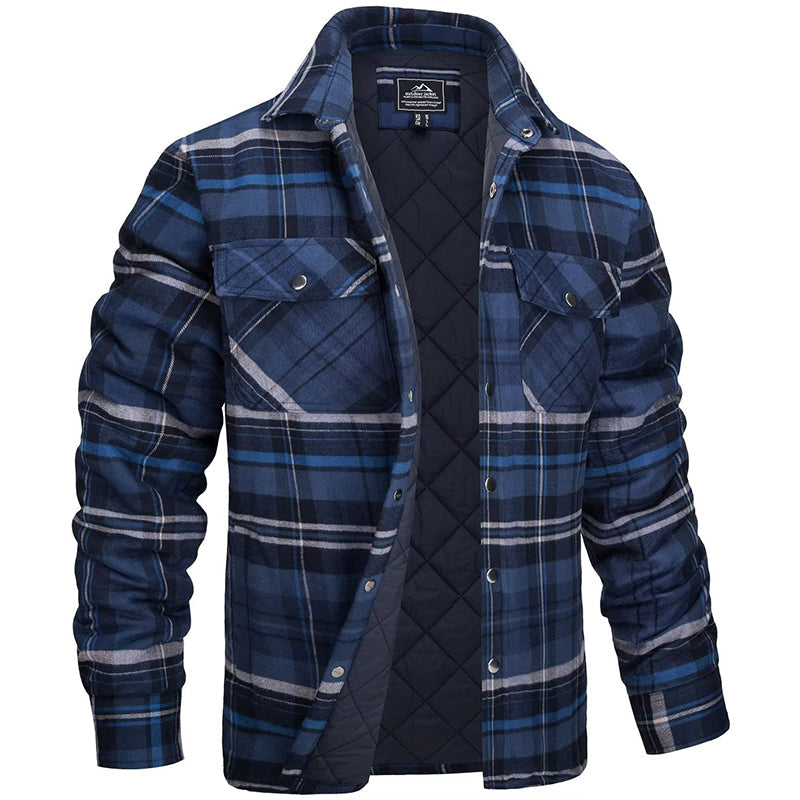 Holzfällerjacke  Karierte Jacke