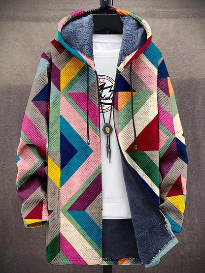 Aria | Luxusní umělecká inspirovaná mikina s kapucí a zipem