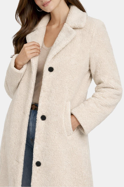 Arlet – Soft Mid-Length Coat for Women